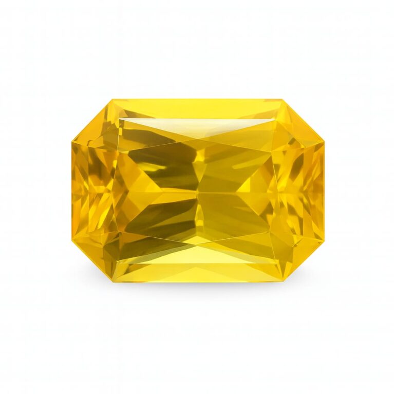 Yellow sapphire ( Bankok ) 6.00 to 8.00 carats